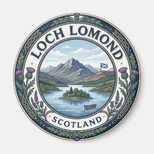 Loch Lomond Schottland Magnet
