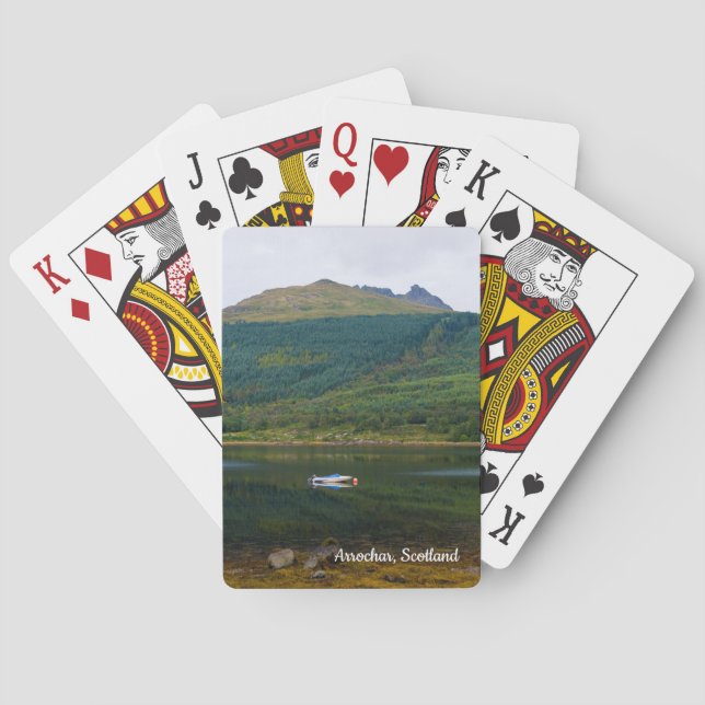 Loch Long, Arrochar, Schottland Spielkarten (Rückseite)