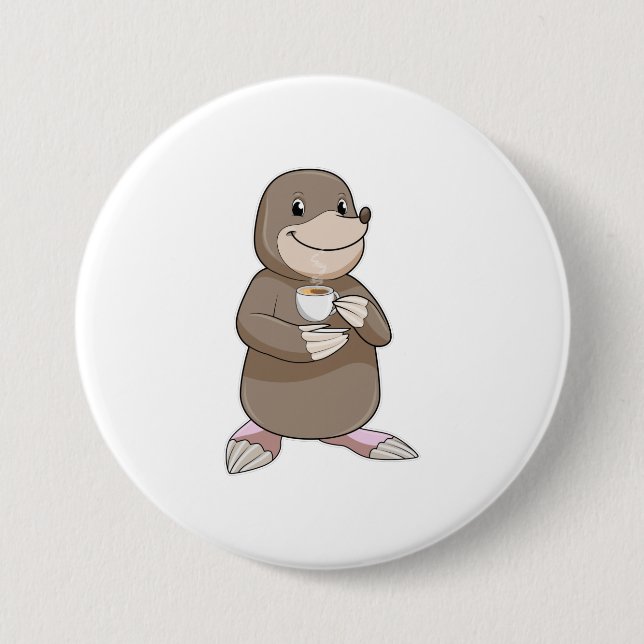 Loch mit Kaffee-Cup Button (Vorderseite)