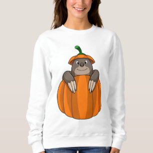 Loch mit Pumpkin Sweatshirt