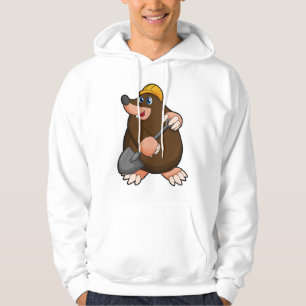 Loch mit Shovel & Hard Hat Hoodie