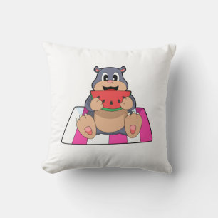Loch mit Watermelon.PNG Kissen