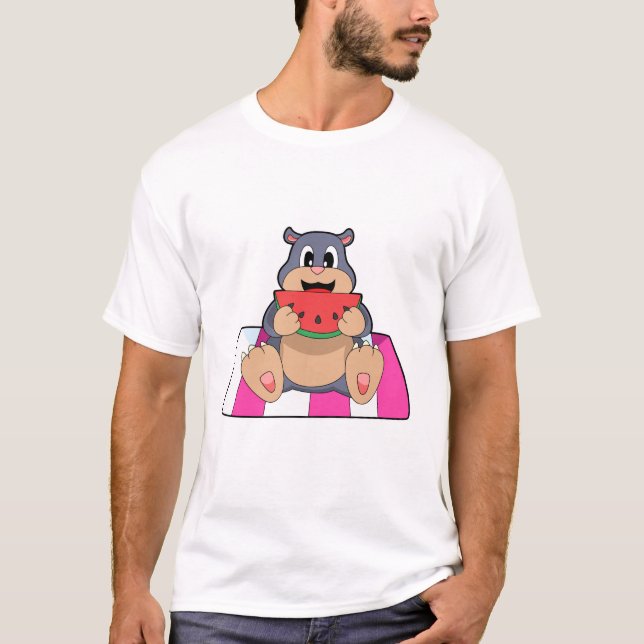 Loch mit Watermelon.PNG T-Shirt (Vorderseite)