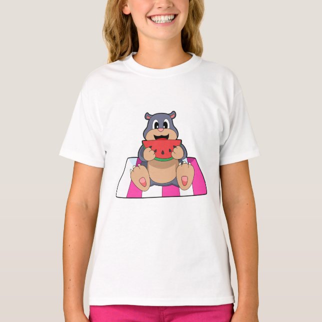 Loch mit Watermelon.PNG T-Shirt (Vorderseite)
