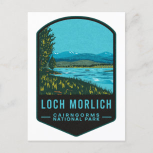 Loch Morlich Cairngorms Nationalpark Postkarte