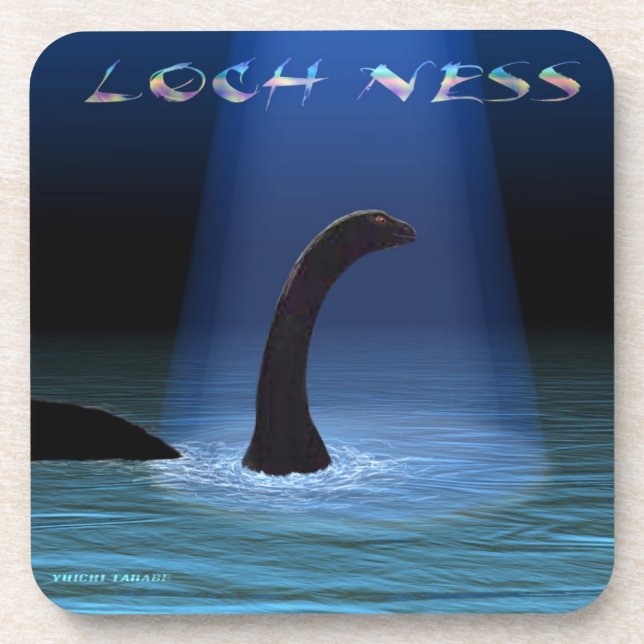 Loch Ness 1 Untersetzer (Vorderseite)