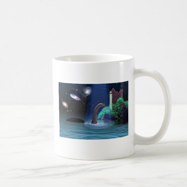 Loch Ness 2 Kaffeetasse (Rechts)