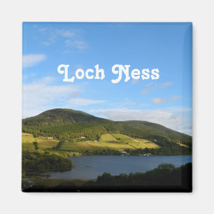 Loch Ness in Schottland Magnet