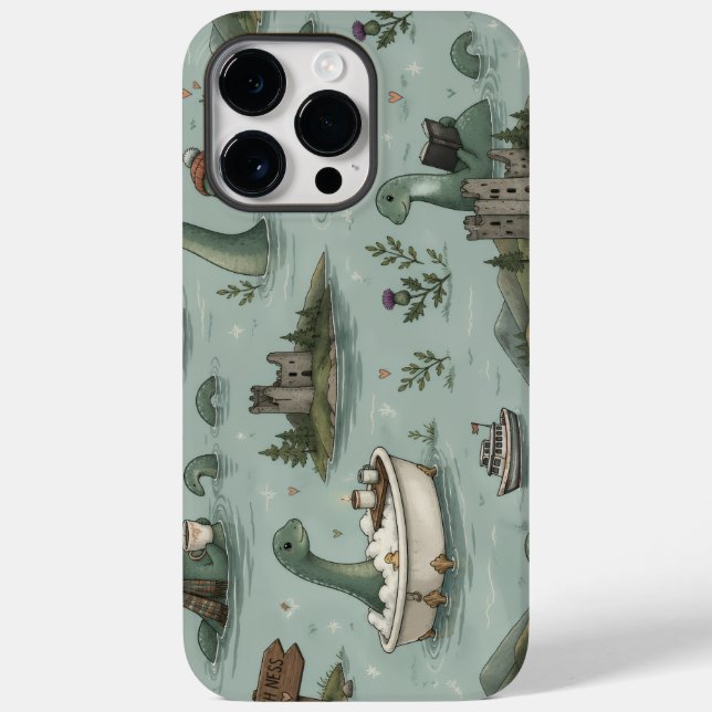 Loch-Ness-Monster Case-Mate iPhone 14 Pro Max Hülle (Rückseite)