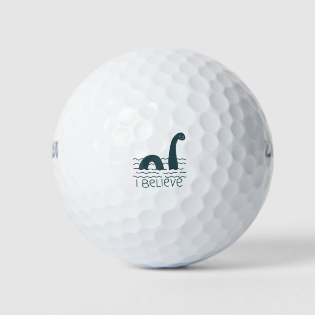 Loch Ness Monster Golfball (Vorderseite)