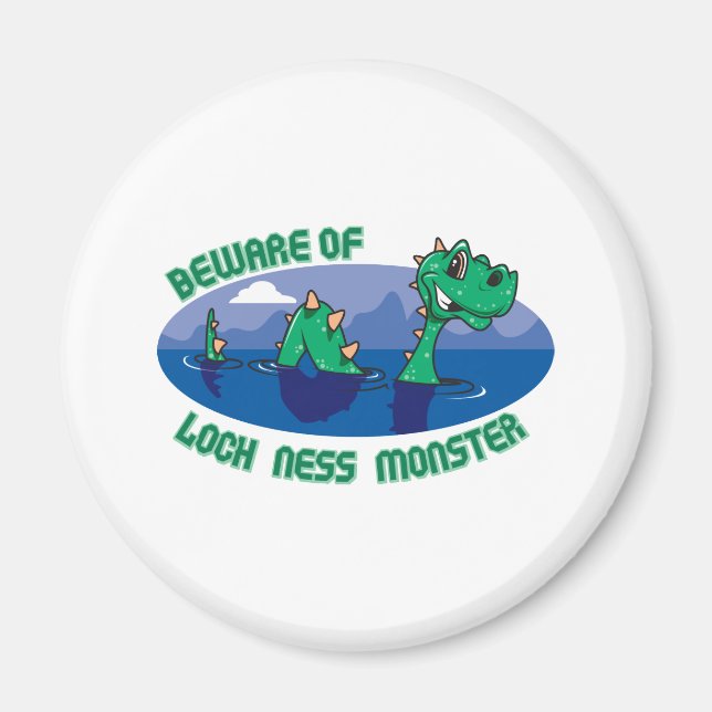 Loch Ness Monster Magnet (Vorne)
