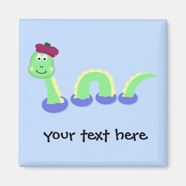 Loch Ness Monster Magnet (Vorne)