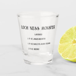 Loch ness monster nouveauté verre tourné