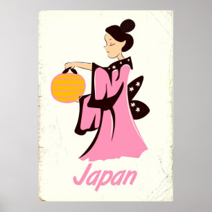 Loch Ness Monster Reiseplakat Poster