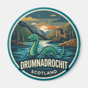 Loch Ness Schottland Magnet