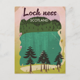 Loch Ness Schottland Postkarte