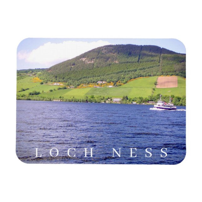 Loch Ness view Kühlschrankmagnet Magnet (Horizontal)