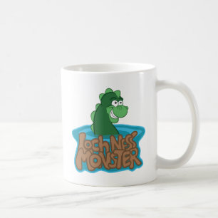 Loch- Nessmonster-Cartoon Kaffeetasse