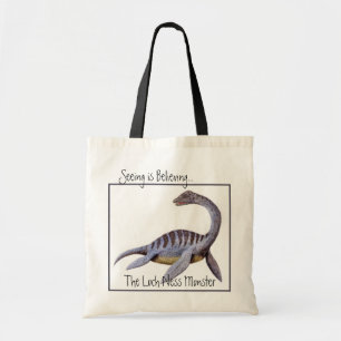 Loch- Nessmonster-Tasche Tragetasche