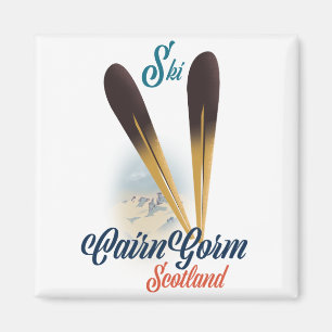 Loch of Strathbeg Aberdeenshire Schottland Karte Magnet