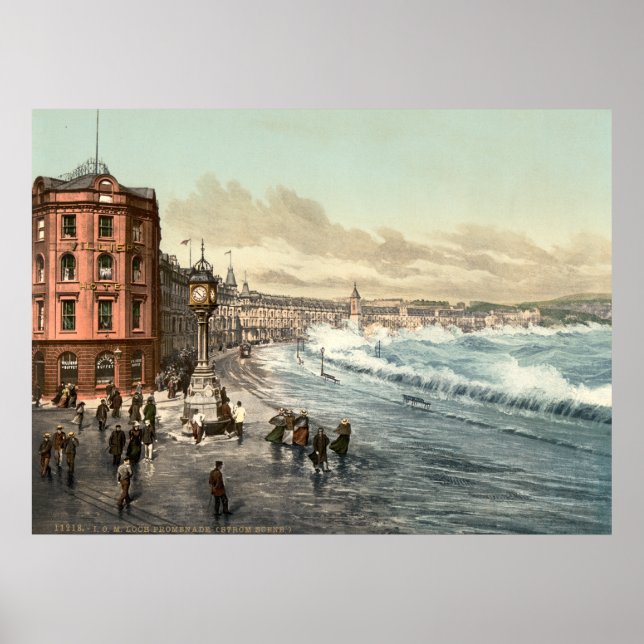 Loch Promenade I, Douglas, Isle of Man, England Poster (Vorne)