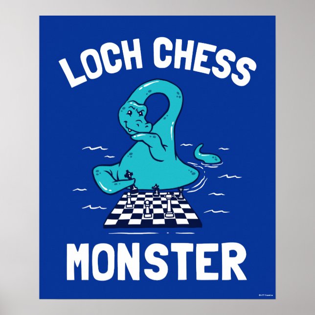 Loch Schess Monster Poster (Vorne)
