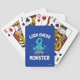 Loch Schess Monster Spielkarten