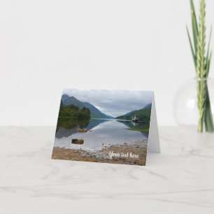 Loch Shiel, Glenfinnan Grußkarte Dankeskarte