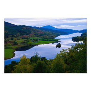 Loch Tummel, Écosse Photographie