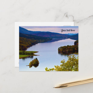 Loch Tummel, Queen's View, Ecosse Carte postale