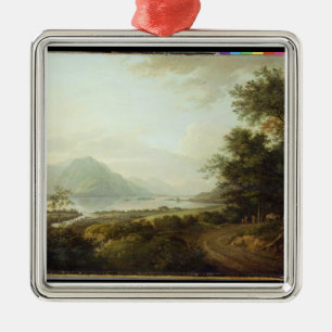 LochAwe, Argyllshire, c.1780-1800 (Öl auf Silbernes Ornament