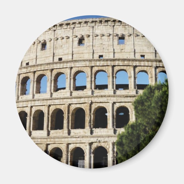 Löcher und Bögen Magnet (Vorne)