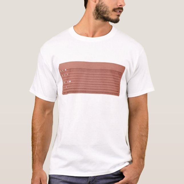 Lochkarte T-Shirt (Vorderseite)