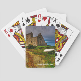 Lochranza Castle, Insel Arran, Schottland Spielkarten