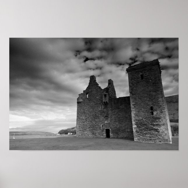 Lochranza Castle, Isle of Arran, Schottland Poster (Vorne)