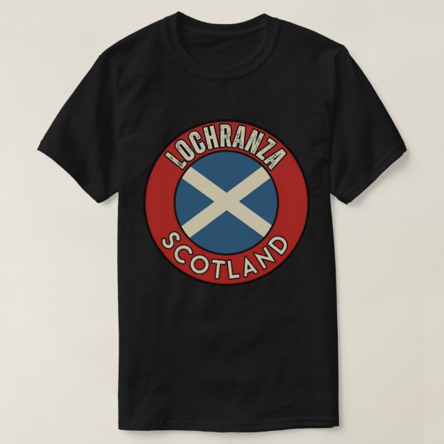 Lochranza, Schottland T-Shirt (Design vorne)