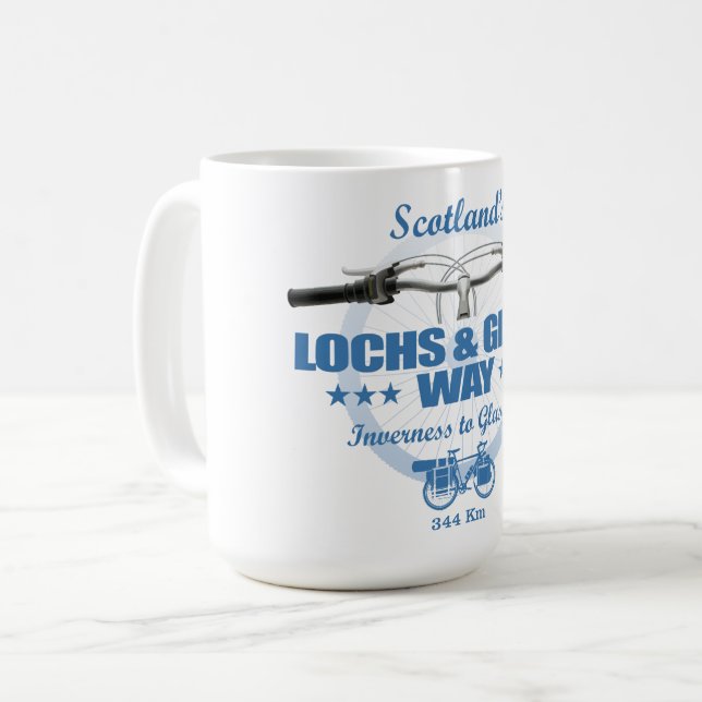 Lochs & Glens Way (H2) Kaffeetasse (Vorderseite Links)