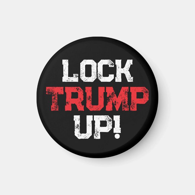 Lock Trump Up Political Magnet (Vorne)