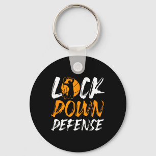 Lockdown Defense Bysketbyll Player Hooper Streetby Schlüsselanhänger