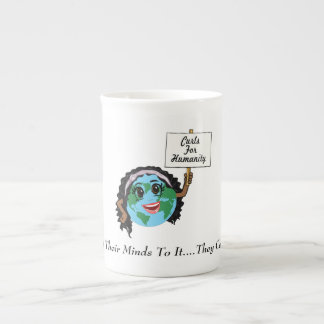 Locken für Menschlichkeits-Tasse Prozellantasse