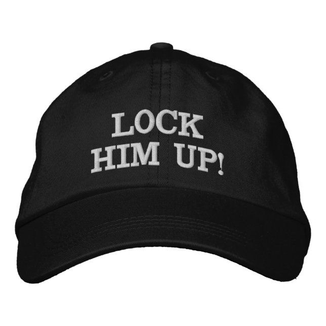 LOCKEN SIE IHN AUF! BESTICKTE BASEBALLKAPPE (Vorderseite)