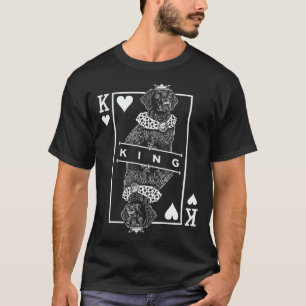 Lockenhaar-Retriever König der Herzen Hund T-Shirt