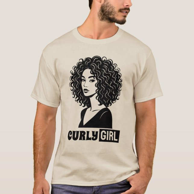 Lockenkind T-Shirt (Vorderseite)