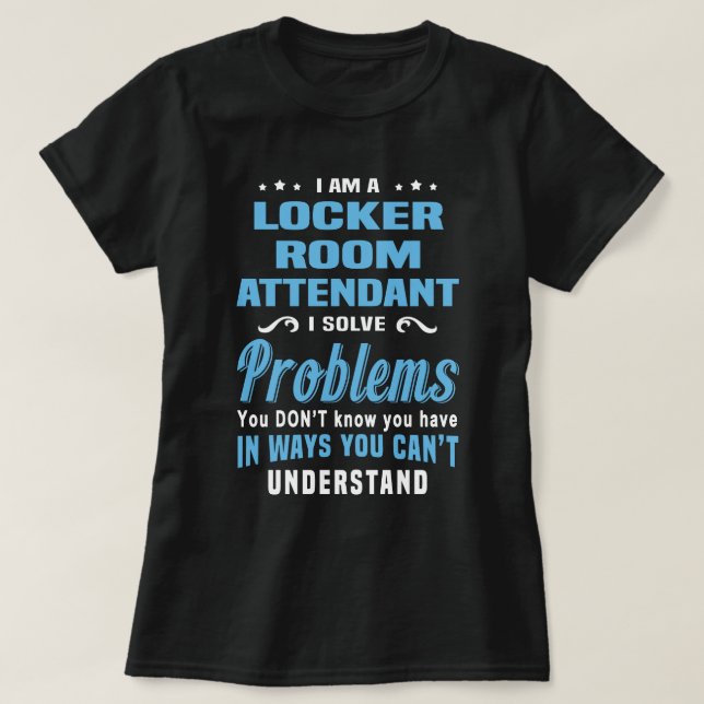 Locker Room Attendant T-Shirt (Design vorne)
