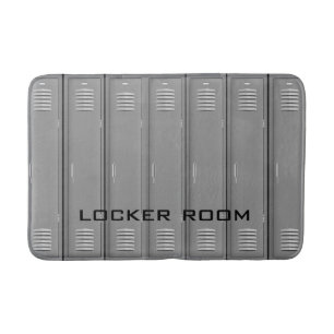Locker Room Design Badematte