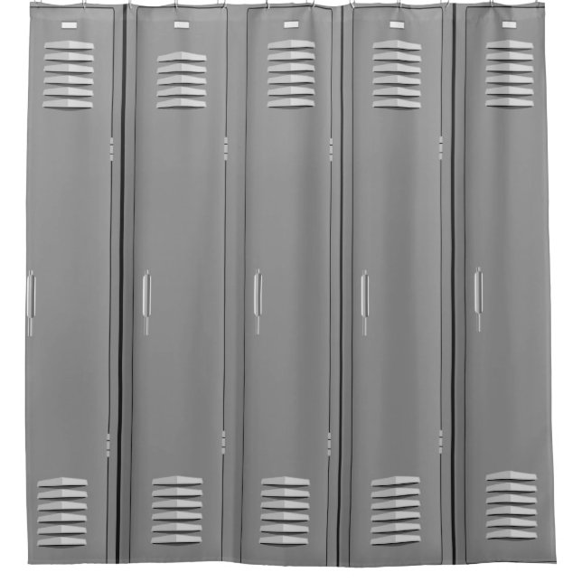 Locker Salle Design Douche rideau (Devant)