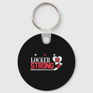 Locker Strong 18 Hockey Schlüsselanhänger
