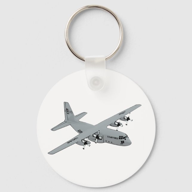 Lockheed C-130 Hercules Schlüsselanhänger (Vorderseite)