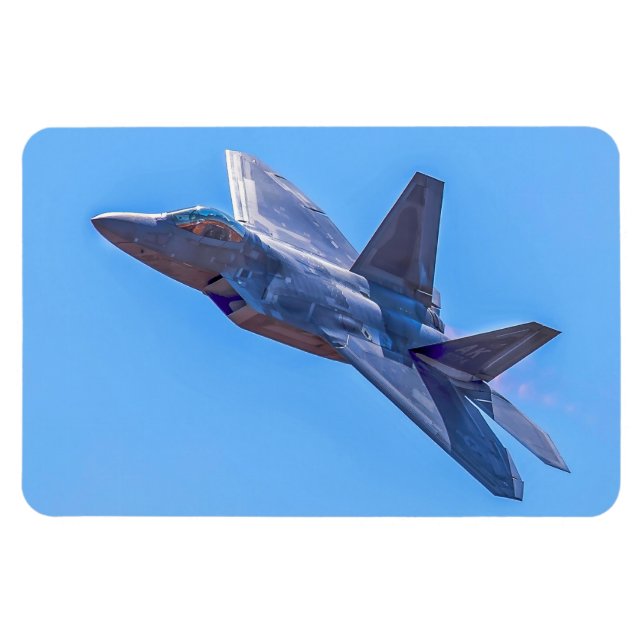 Lockheed Martin F-22A Raptor Magnet (Horizontal)