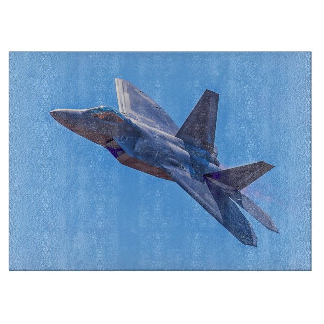 Lockheed Martin F-22A Raptor Schneidebrett (Vorderseite)